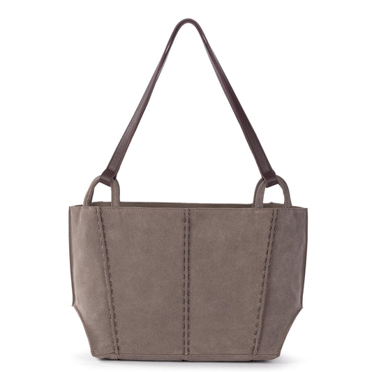The Sak Los Feliz Satchel - Leather - Mushroom Suede