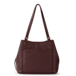 The Sak Melrose Satchel - Leather - Mahogany