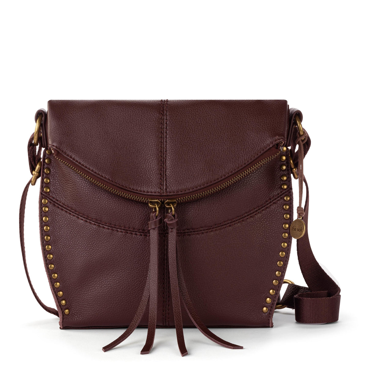 The Sak Silverlake Flap Crossbody - Leather - Mahogany
