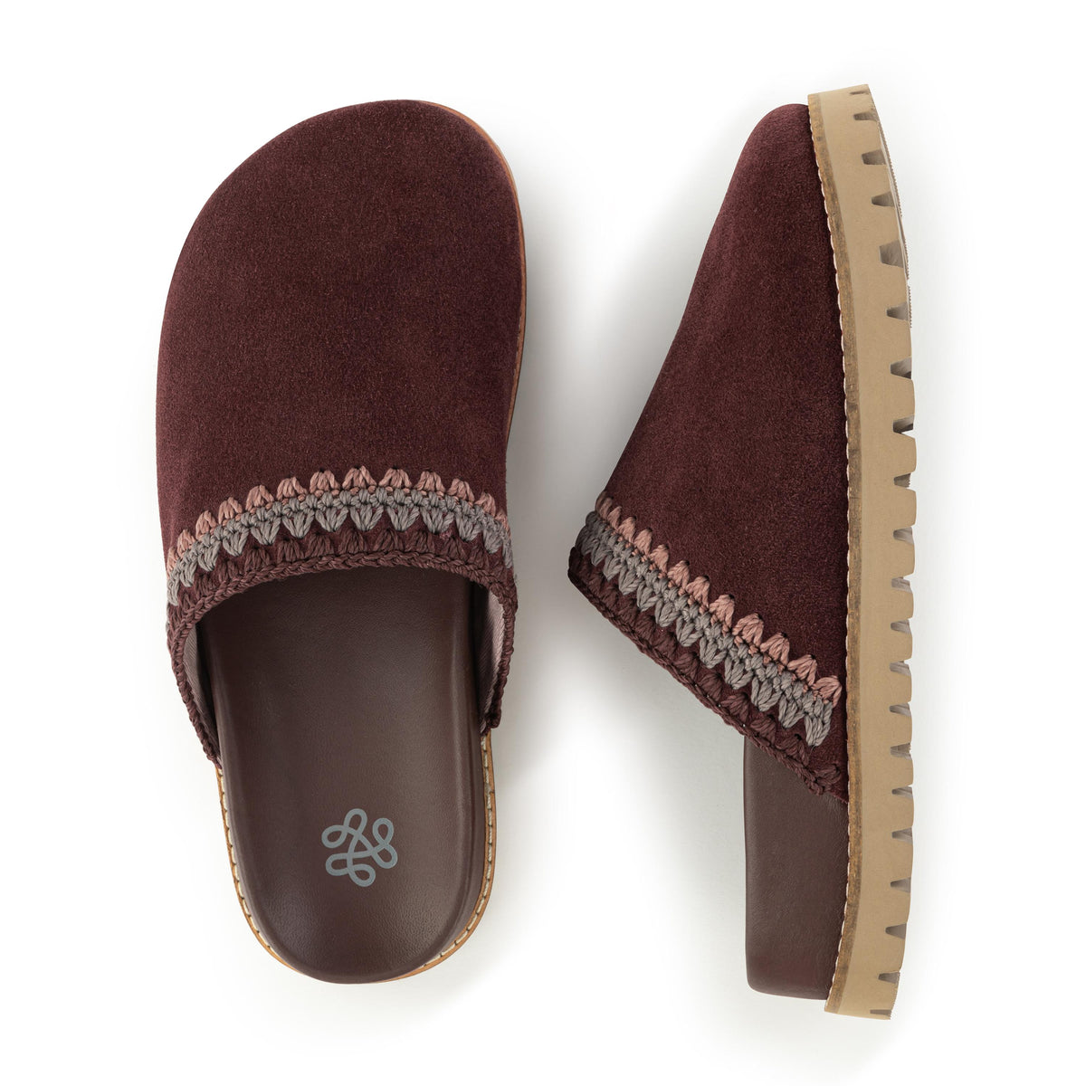 The Sak Bolinas Lug Sole Clog - Leather - Mahogany Seminyak