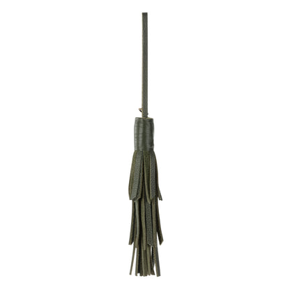 The Sak Cypress Tassel Dangle - Leather - Moss