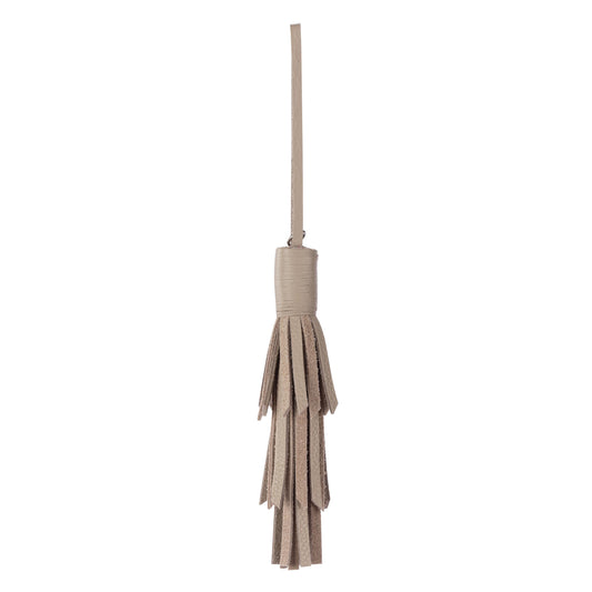 The Sak Cypress Tassel Dangle - Leather - Sand