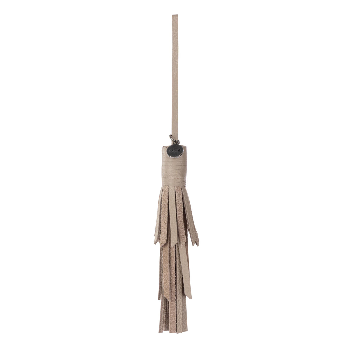 The Sak Cypress Tassel Dangle - Leather - Sand