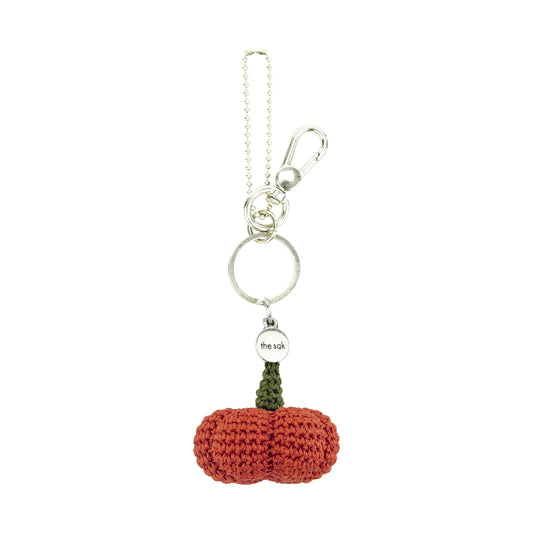 The Sak Yarnicharmz Dangle - Hand Crochet - Pumpkin