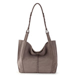 The Sak Los Feliz Medium Tote - Leather - Mushroom Suede