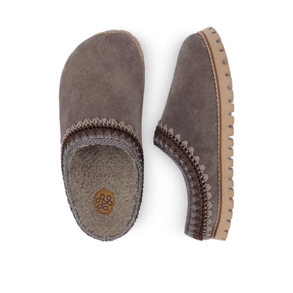 The Sak Bolinas Everyday Clog - Leather - Mushroom Shearling