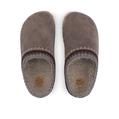 The Sak Bolinas Everyday Clog - Leather - Mushroom Shearling