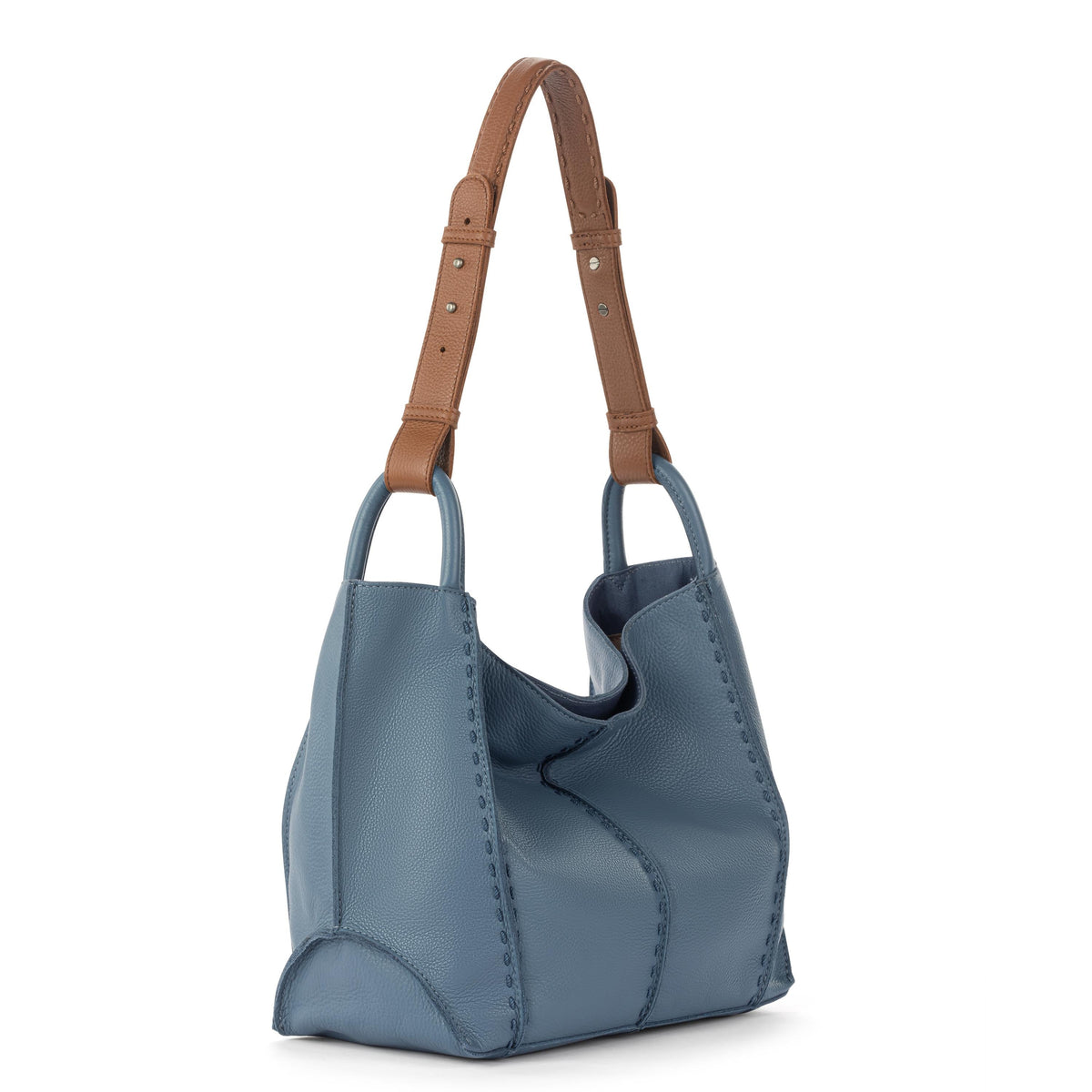 The Sak Los Feliz Medium Tote - Leather - Maritime