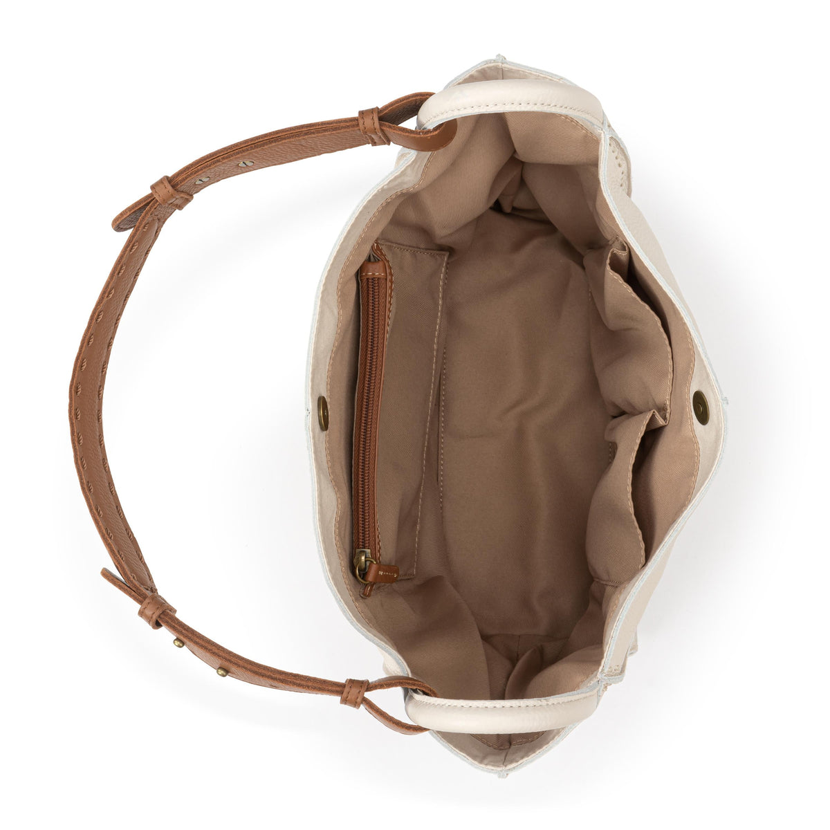 The Sak Los Feliz Medium Tote - Leather - Stone