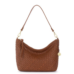 Leather - Woven Cognac