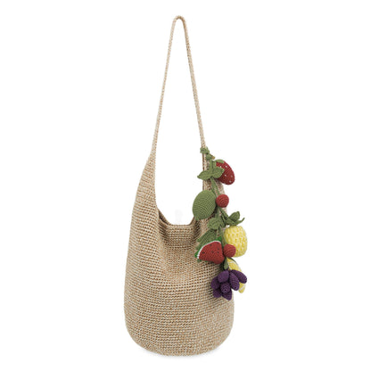 The Sak Yarnicharmz The Mega Dangle - Hand Crochet - Multi Fruit