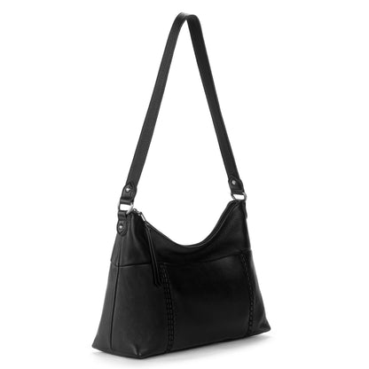 The Sak Melrose Leather Soft Shoulder Bag - Leather - Black