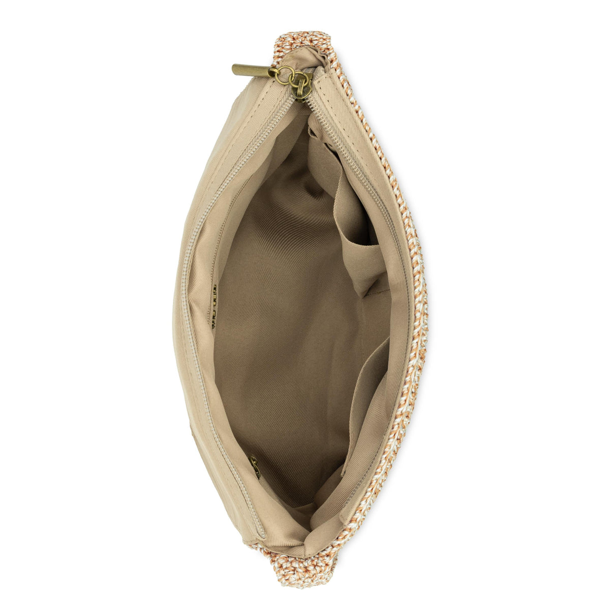 The Sak Marlow Flap Shoulder Bag - Hand Crochet - Bamboo Static