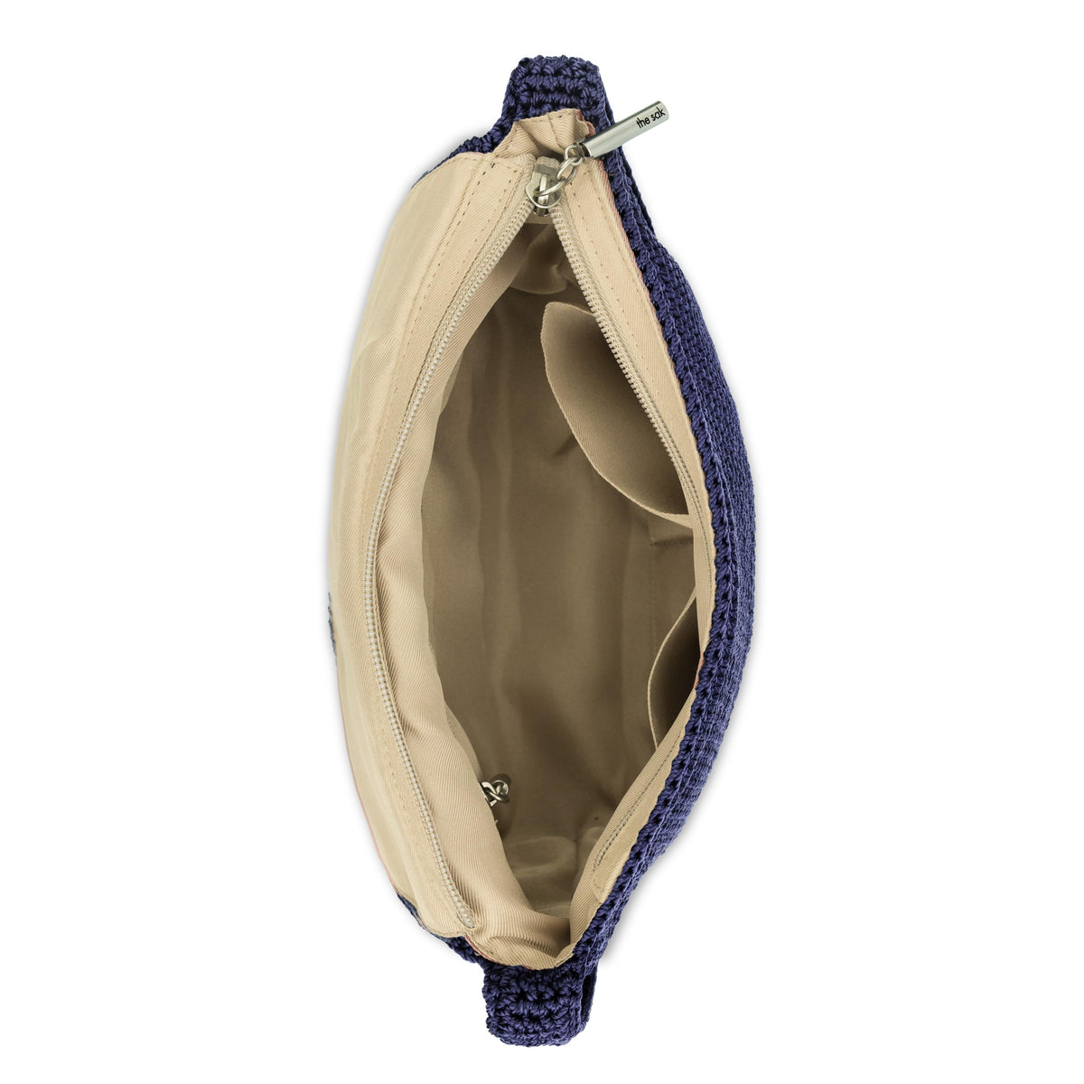 The Sak Marlow Flap Shoulder Bag - Hand Crochet - Lobster