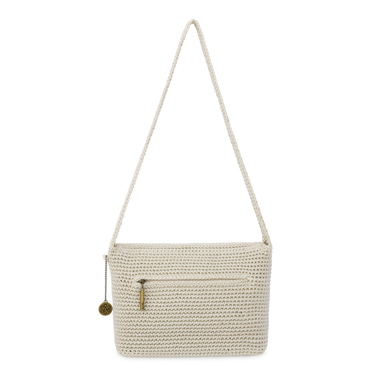The Sak Marlow Flap Shoulder Bag - Hand Crochet - Sardines