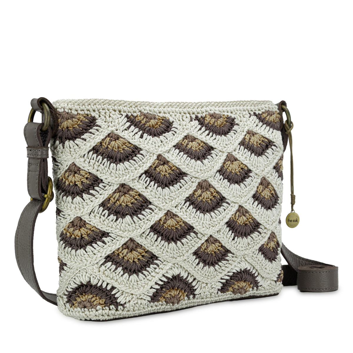 The Sak Melrose Crossbody - Hand Crochet - Natural Mermaid