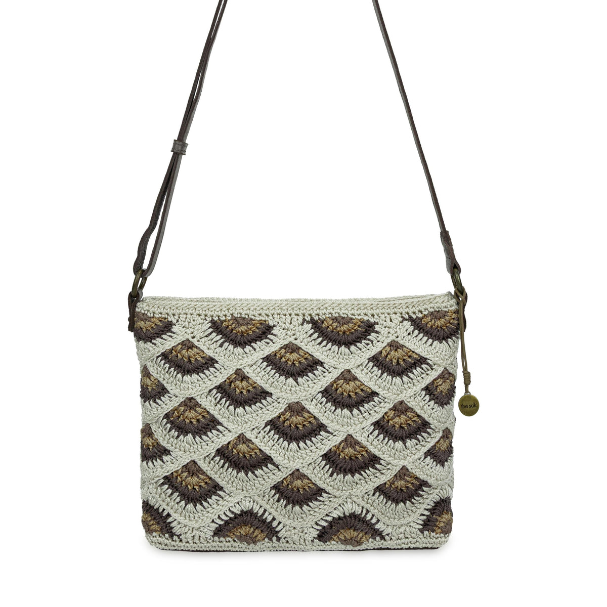 The Sak Melrose Crossbody - Hand Crochet - Natural Mermaid
