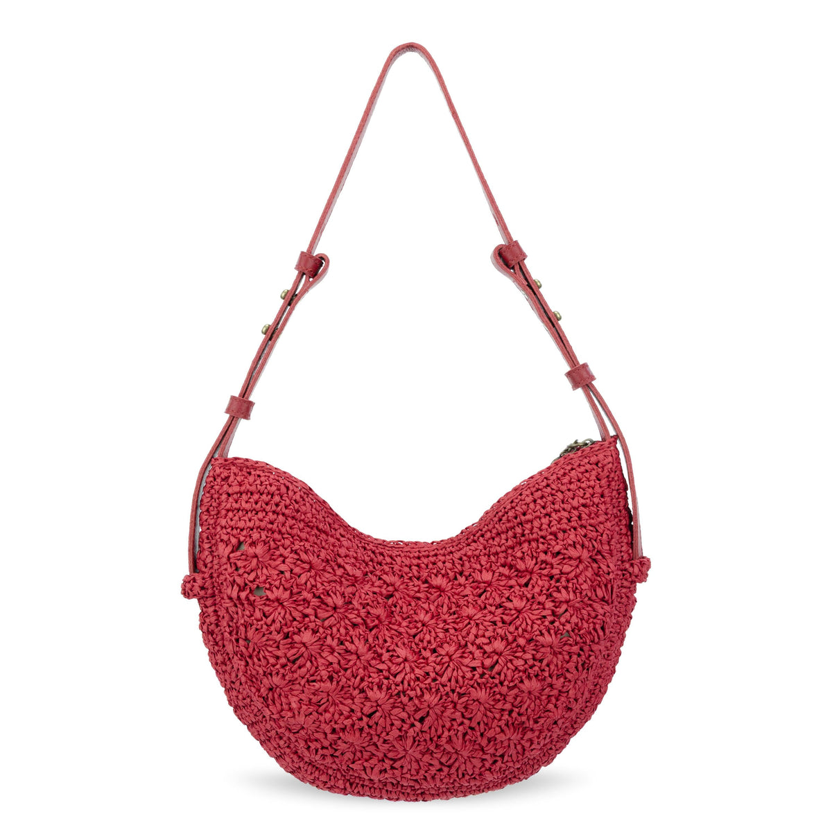 The Sak Tess Shoulder Bag - Straw - Scarlet Primrose