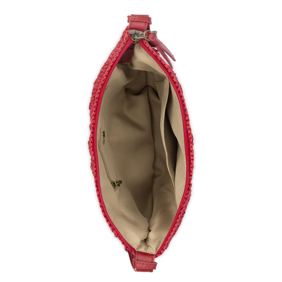 The Sak Tess Shoulder Bag - Straw - Scarlet Primrose
