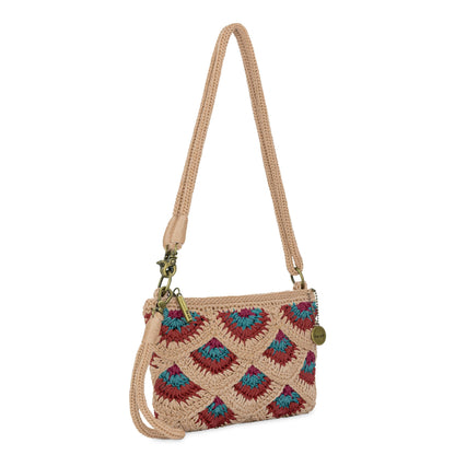 The Sak Vita Convertible Wristlet - Hand Crochet - Bamboo Mermaid