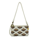 The Sak Vita Convertible Wristlet - Hand Crochet - Natural Mermaid