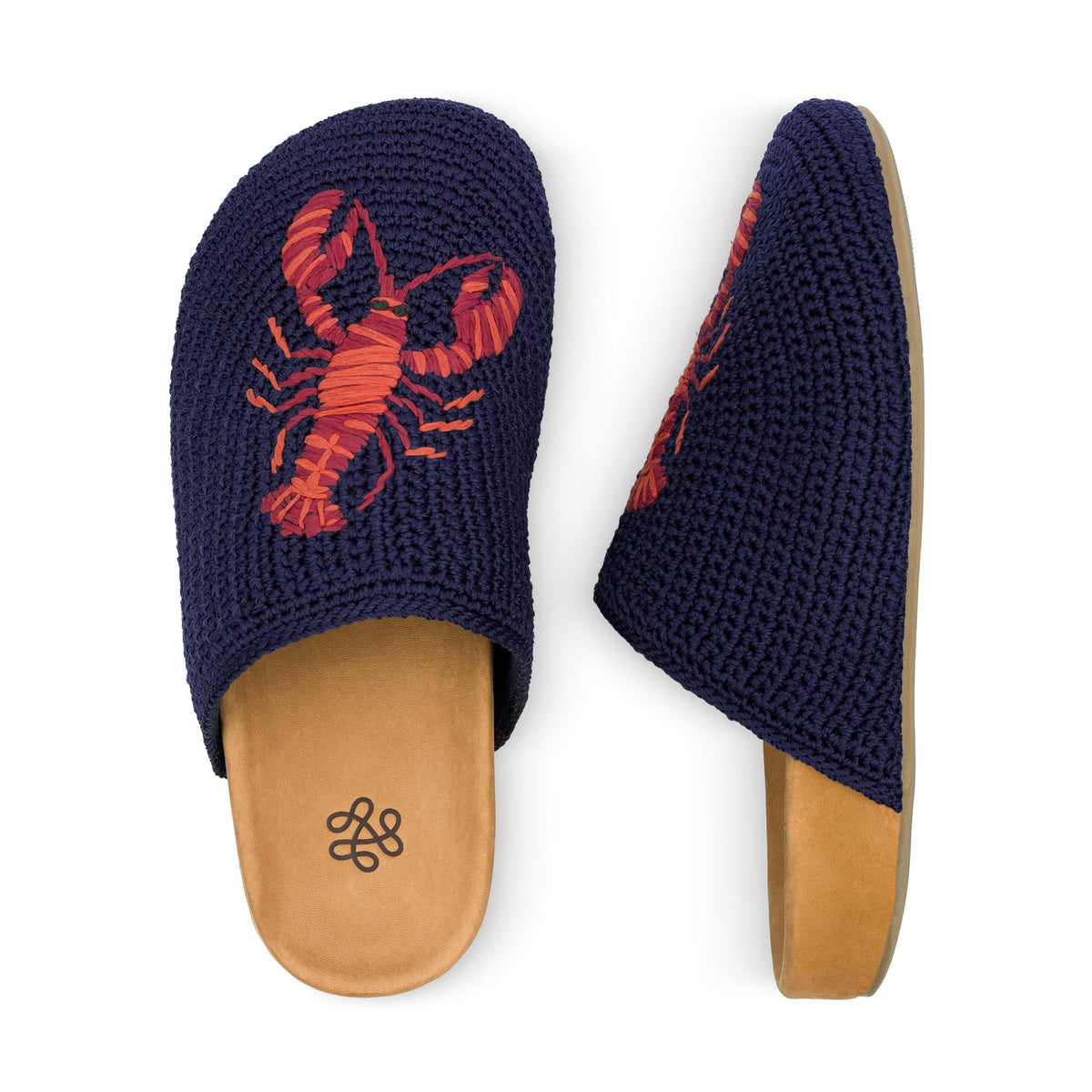The Sak Bolinas Clog - Hand Crochet - Lobster