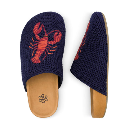 The Sak Bolinas Clog - Hand Crochet - Lobster