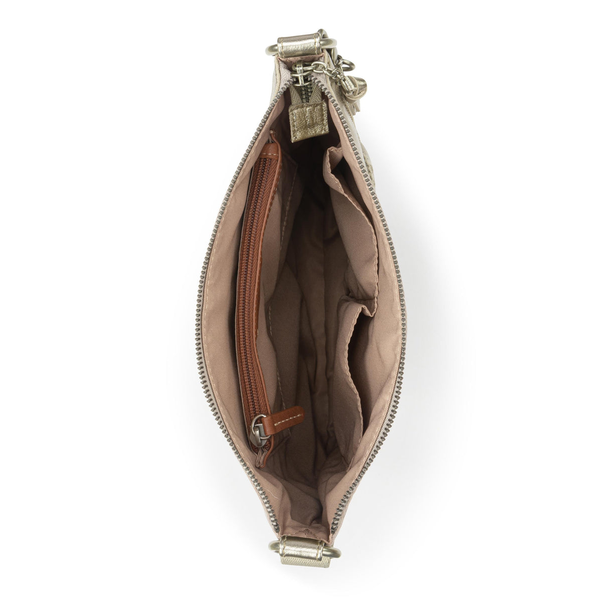 The Sak Lucia Crossbody - Leather - Pyrite Stitch