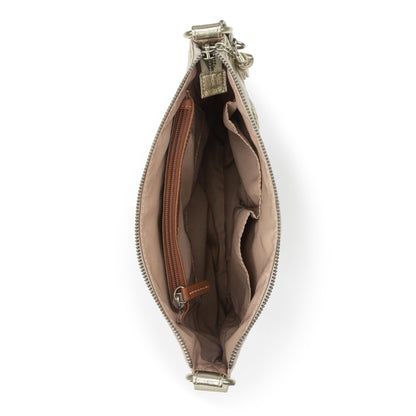 The Sak Lucia Crossbody - Leather - Pyrite Stitch