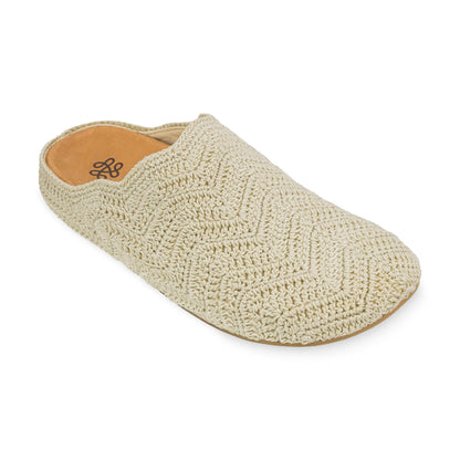 The Sak Bolinas Ripple Clog - Hand Crochet - Natural Ripple