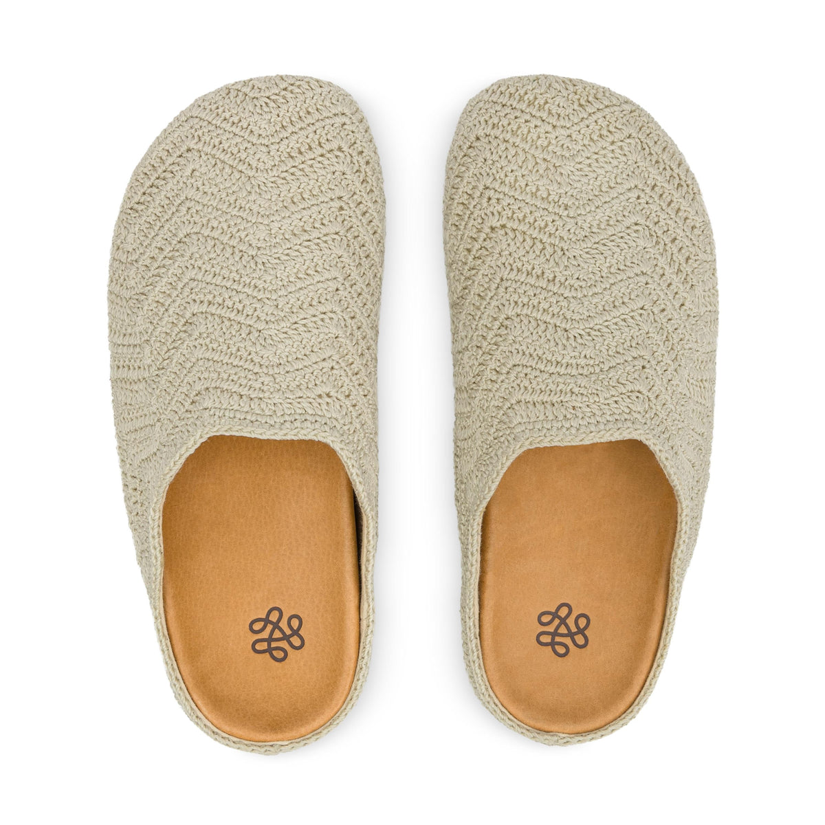 The Sak Bolinas Ripple Clog - Hand Crochet - Natural Ripple
