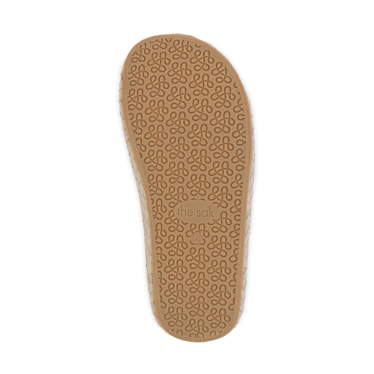The Sak Bolinas Woven Clog - Leather - Woven Sand