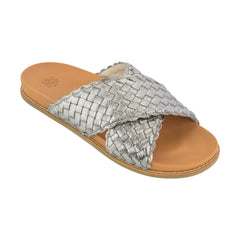 Leather - Woven Pyrite