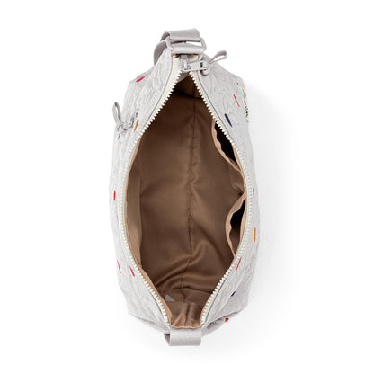 Sakroots Banyan Hobo - EcoTwill - Multi Flower Quilted