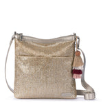 Sakroots Banyan Basic Crossbody - Straw - Pyrite Straw