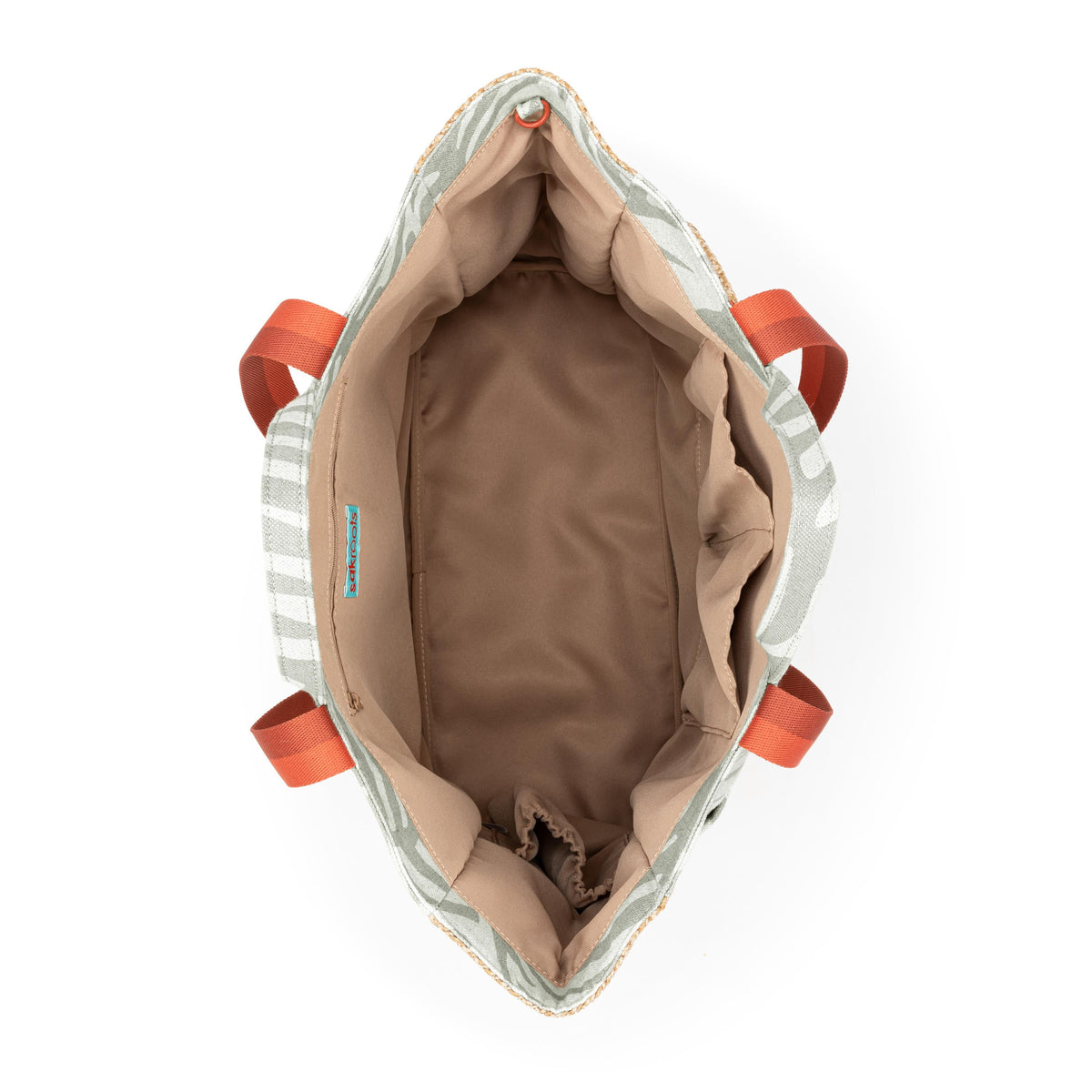 Sakroots Cassia Beach Tote - Canvas - Natural Leaf