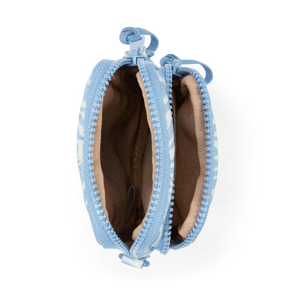 Sakroots Koa Smartphone Crossbody - EcoTwill - Blue Aura Seashore