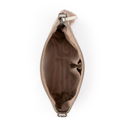 Sakroots Lumi Crossbody - Straw - Pyrite Straw