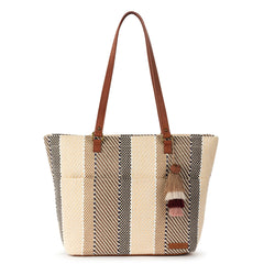 Straw - Tobacco Batik Woven