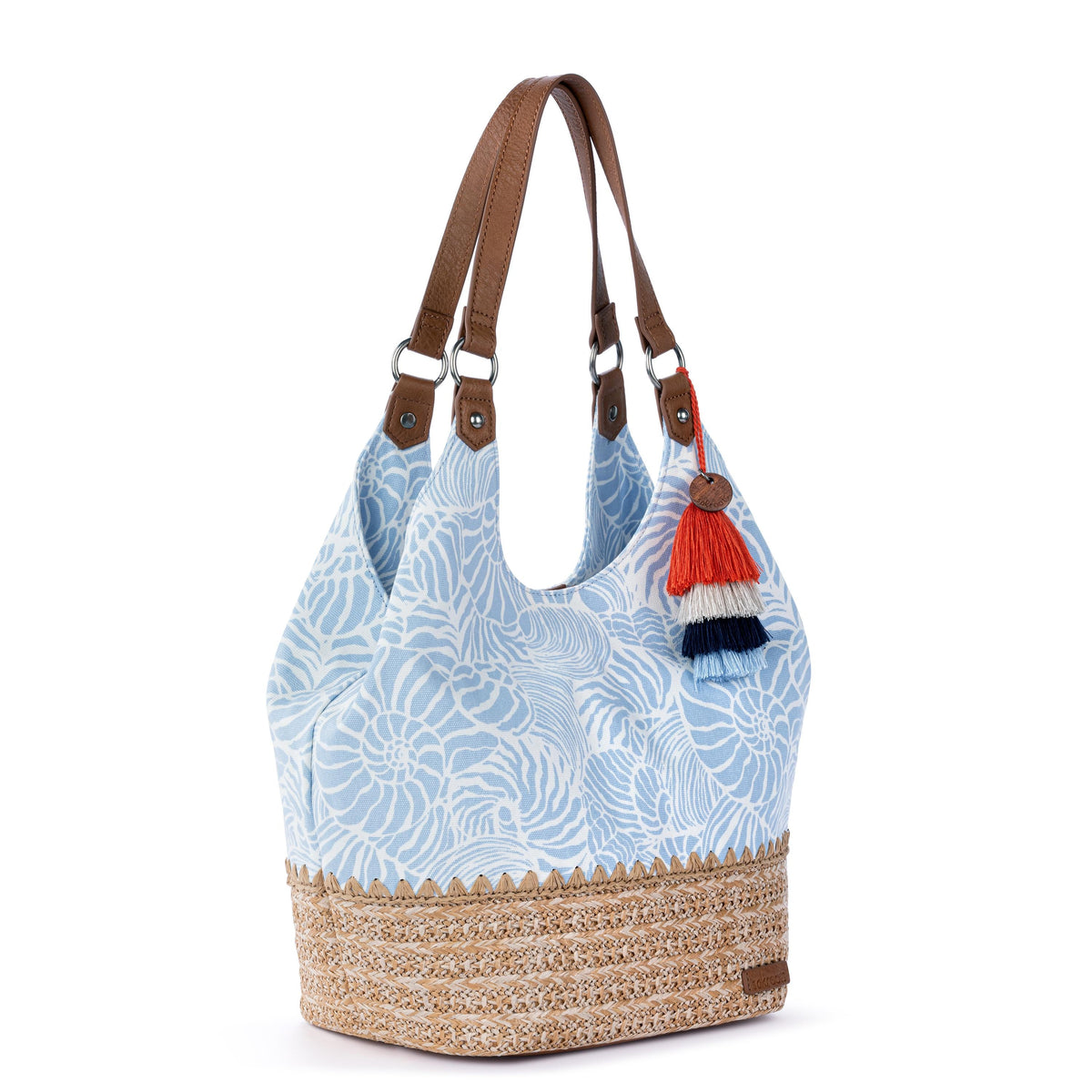 Sakroots Roma Shopper - Canvas - Blue Aura Seashore