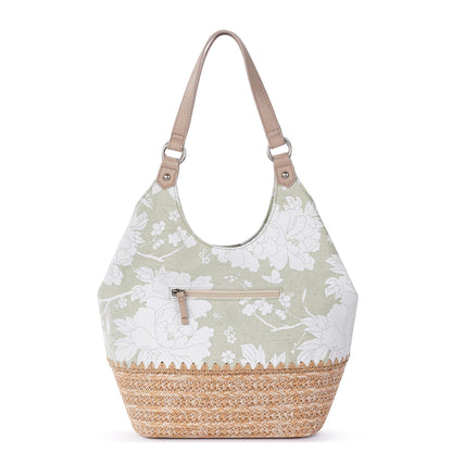 Sakroots Roma Shopper - Canvas - Natural Wild Fleur