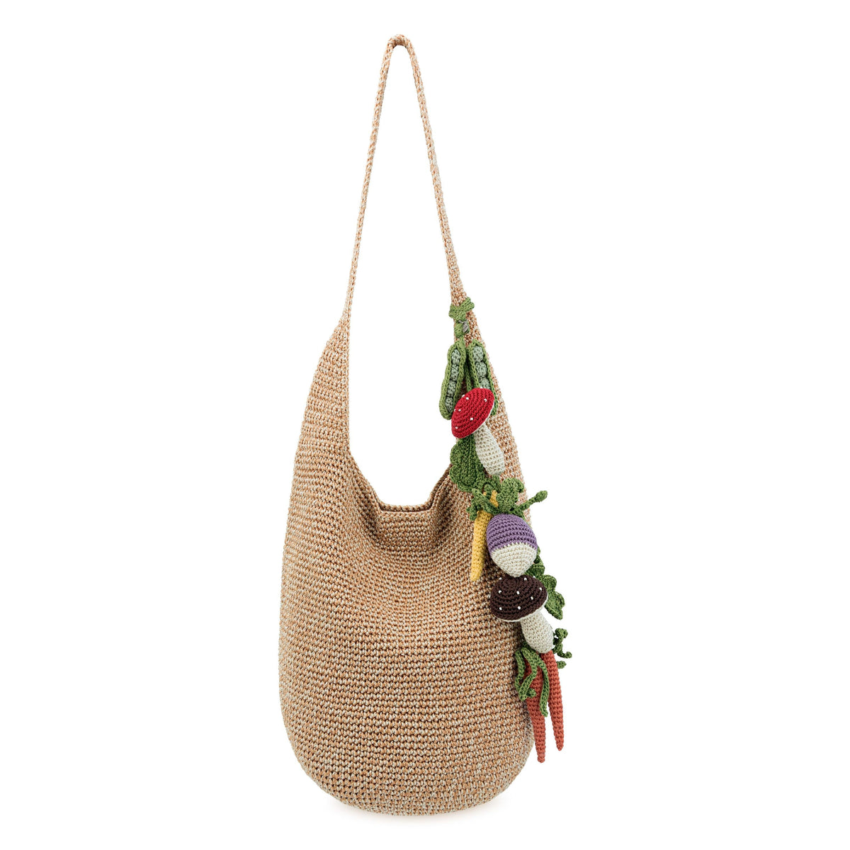The Sak Yarnicharmz The Mega Dangle - Hand Crochet - Veggies
