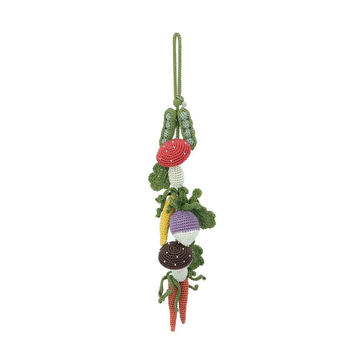The Sak Yarnicharmz The Mega Dangle - Hand Crochet - Veggies
