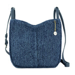 The Sak Los Feliz Crossbody - Hand Crochet - Denim Tonal Straw