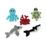 The Sak Yarnicharmz 5 Pack - Hand Crochet - Under The Sea
