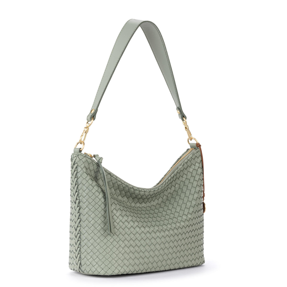 The Sak Juniper Small Hobo - Leather - Meadow Woven