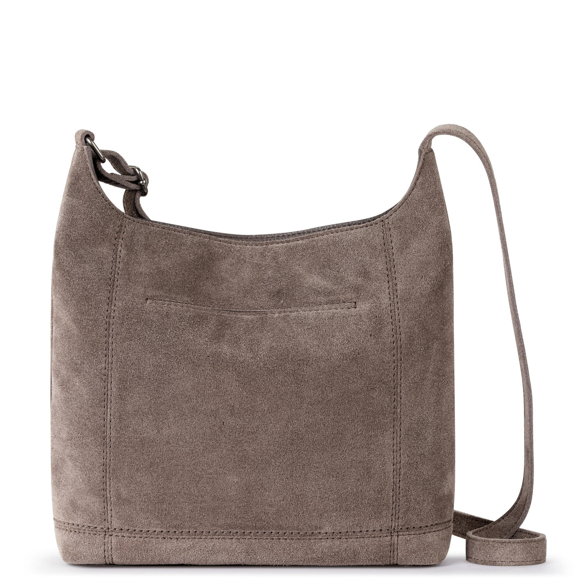 The Sak De Young Crossbody - Leather - Mushroom Suede