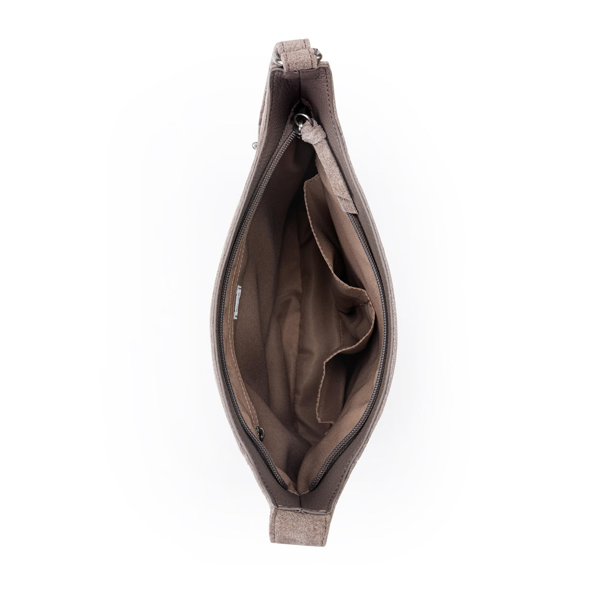 The Sak De Young Crossbody - Leather - Mushroom Suede