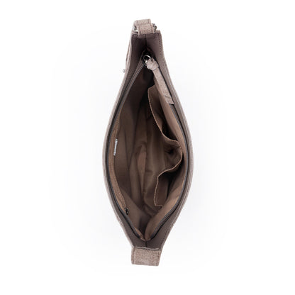 The Sak De Young Crossbody - Leather - Mushroom Suede