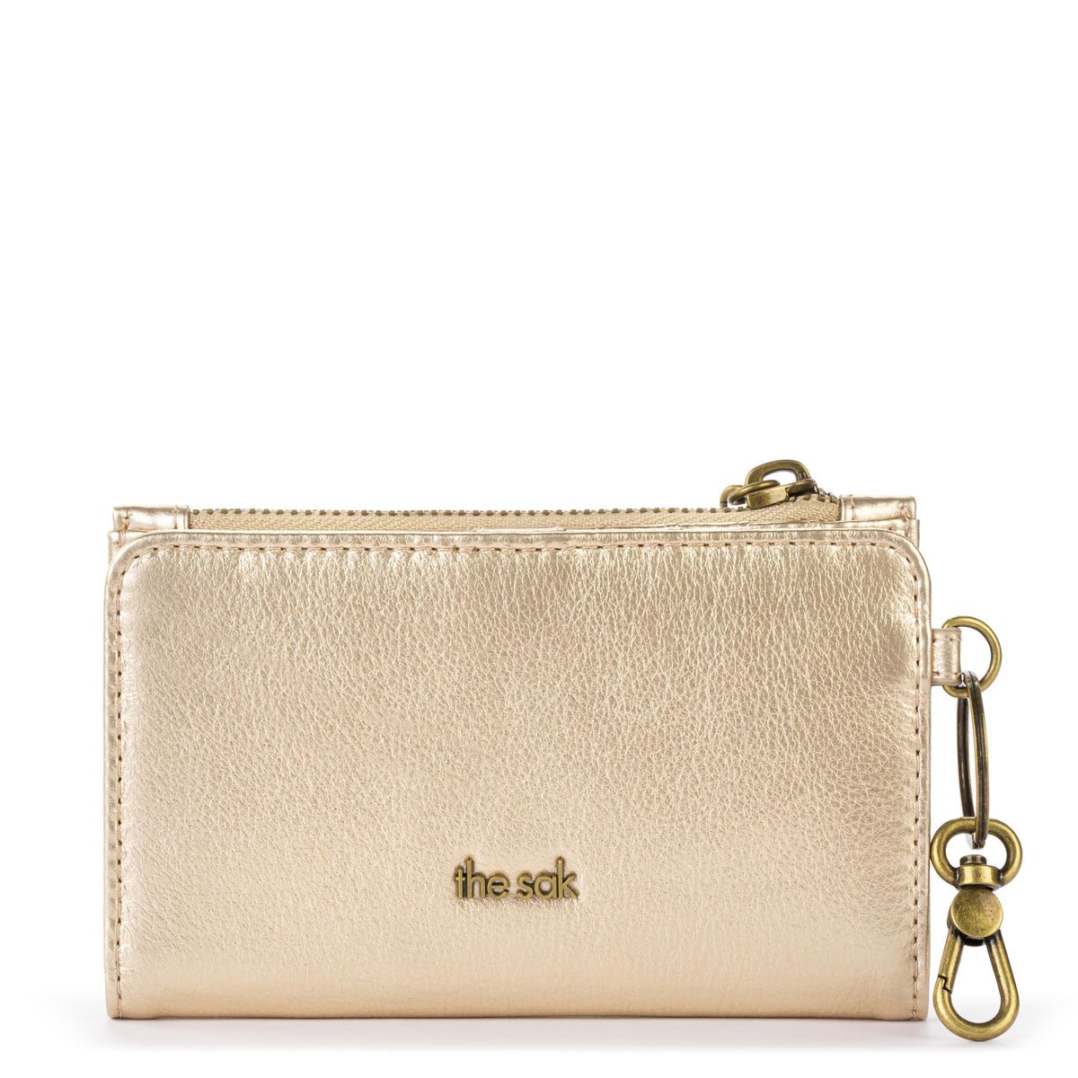 The Sak Encino Essential Wallet - Leather - Light Gold